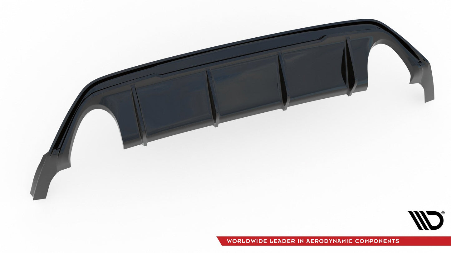 Rear-Valance-V.3-Ford-Focus-ST-MK4---Gloss-Black