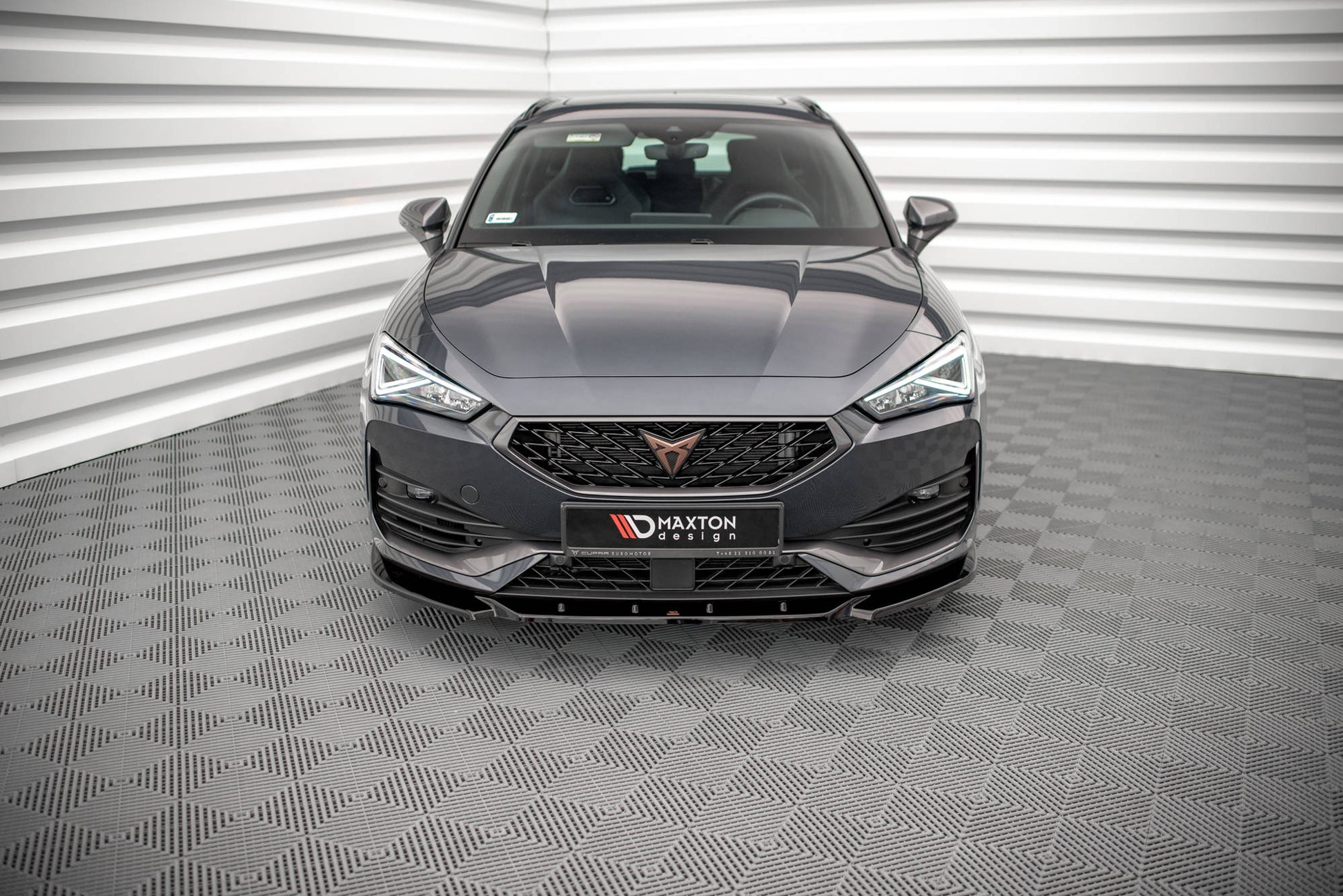 Front-Splitter-V.3-Cupra-Leon---Gloss-Black