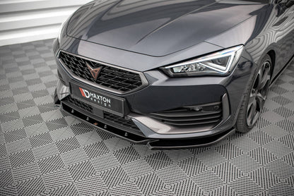 Front-Splitter-V.3-Cupra-Leon---Gloss-Black