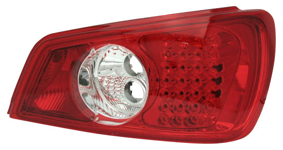 Peugeot-306-3/5D-92-96-Red/Clear-LED-Taillights