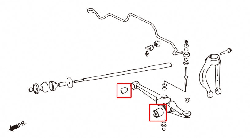 Hardrace-Front-Lower-Arm-Bushing-Part-Nr-6798