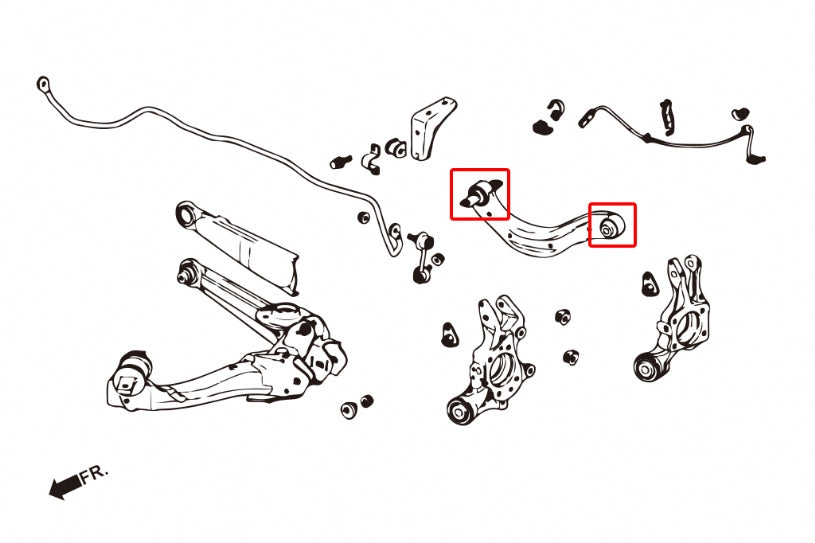 Hardrace-Rear-Upper-Arm-Bushing-Part-Nr-6829