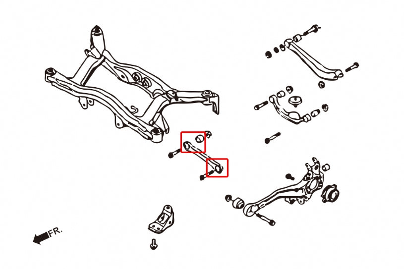 Hardrace-Rear-Front-Lateral-Arm-Bushing-Part-Nr-6842