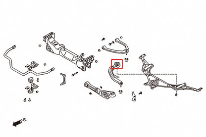 Hardrace-Front-Tension-Rod-Bushing-Part-Nr-6823