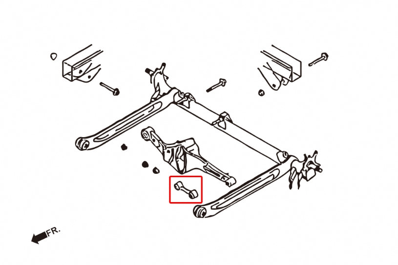 Hardrace-Rear-Transverse-Link-Part-Nr-6934