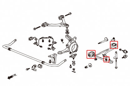 Hardrace-Front-Lower-Arm-Bushing-Part-Nr-Q0227