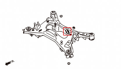 Hardrace-Rear-Diff-Mount-Bushing-Part-Nr-Q0475