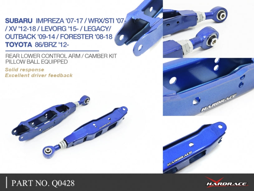 Hardrace-Rear-Lower-Control-Arm-Part-Nr-Q0428