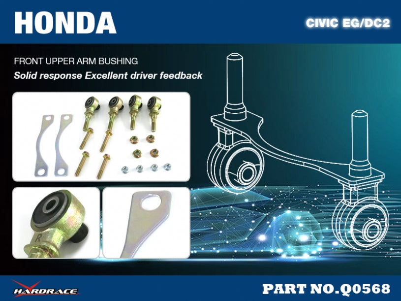 Hardrace-Front-Upper-Arm-Bushing-offset-Function-Nr-Q0568