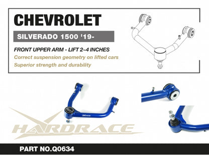 Hardrace-Front-Upper-Arm-Part-Nr-Q0634