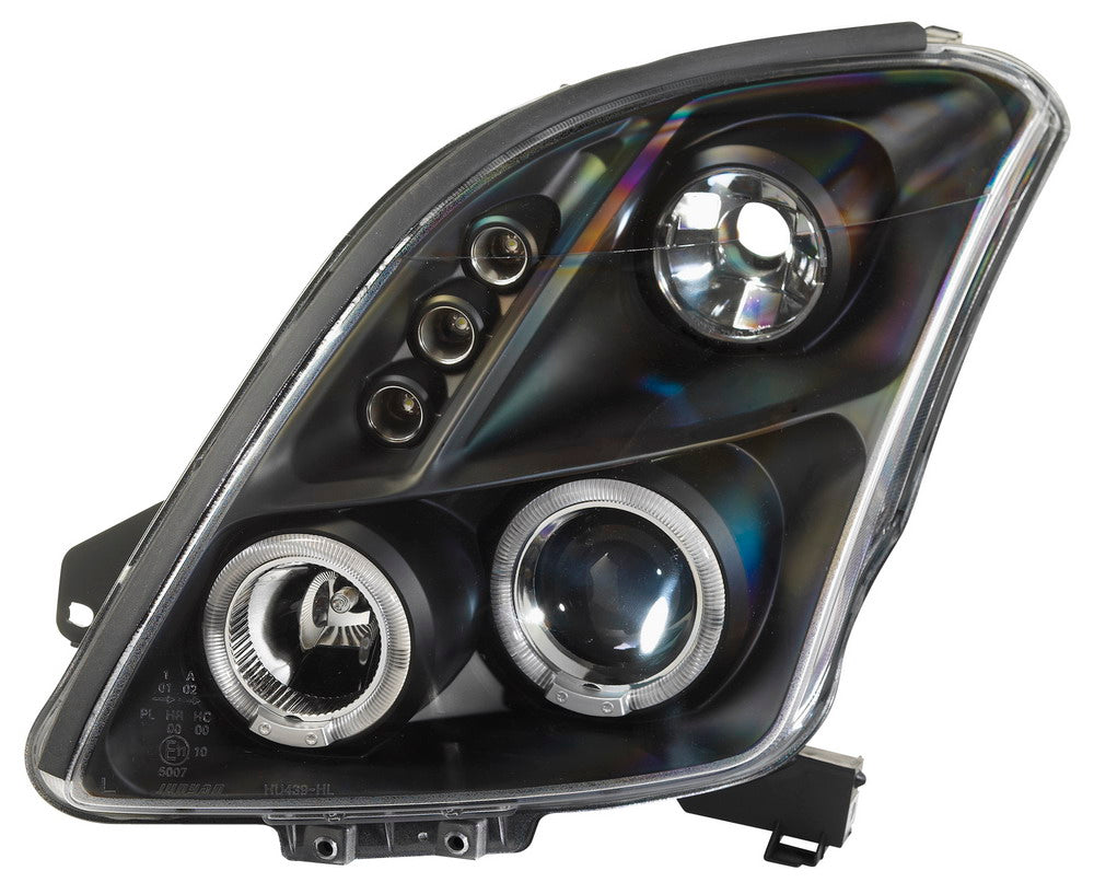 Suzuki-Swift-05+-Black-Angeleye-Headlights