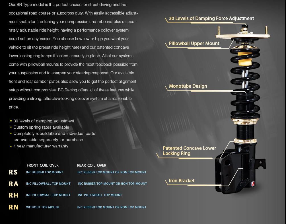 Mazda-RX7-93-97-FD-BC-Racing-Coilover-Kit-BR-RS