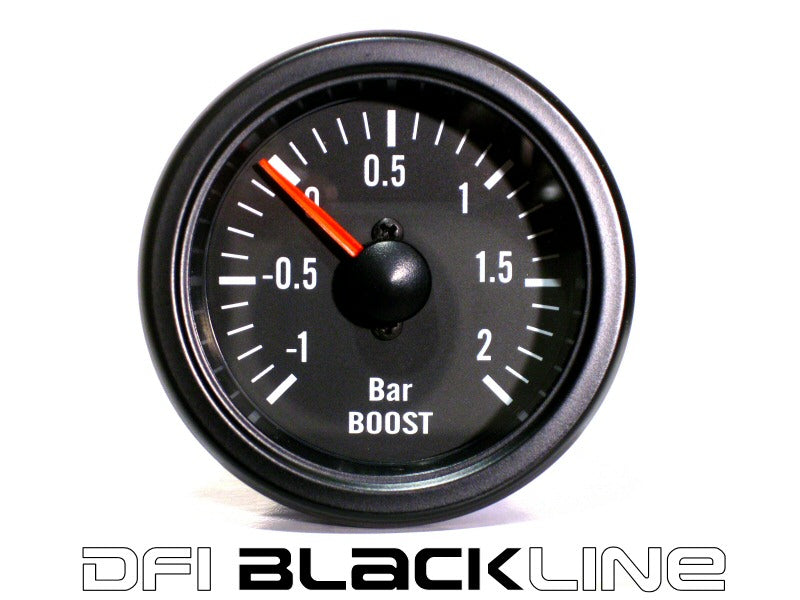 DFI-Blackline-Universal-Meter-Gauge-52mm---Boost-(bar)