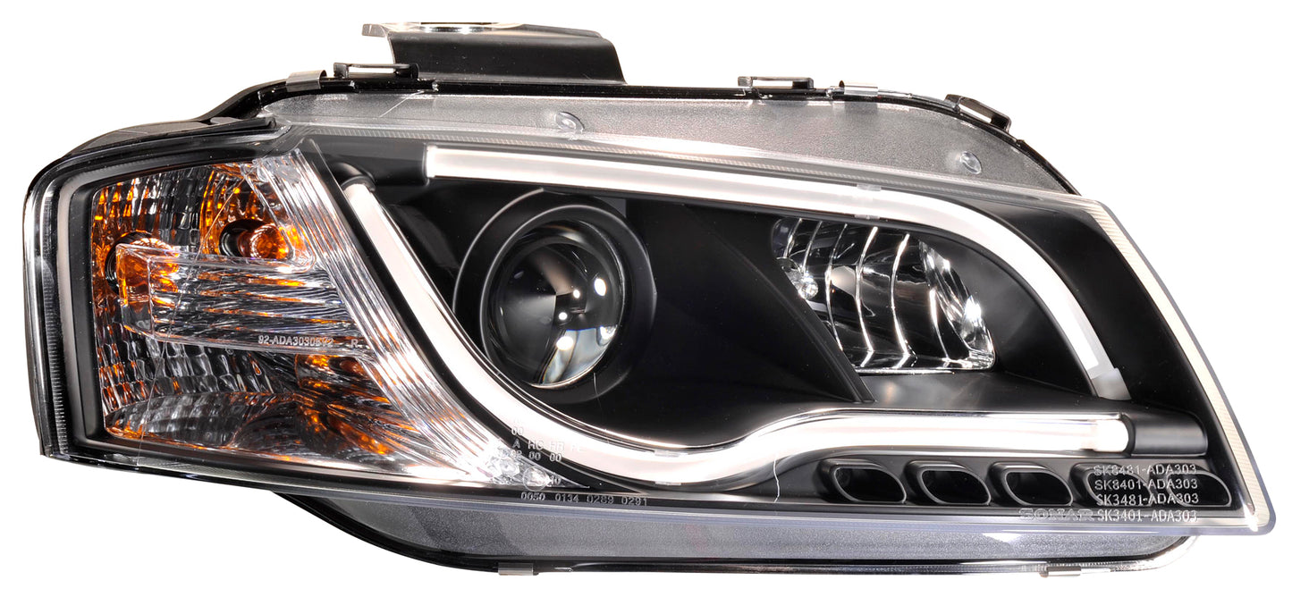 Audi-A3-8P-03-08-Headlights-Set-Black