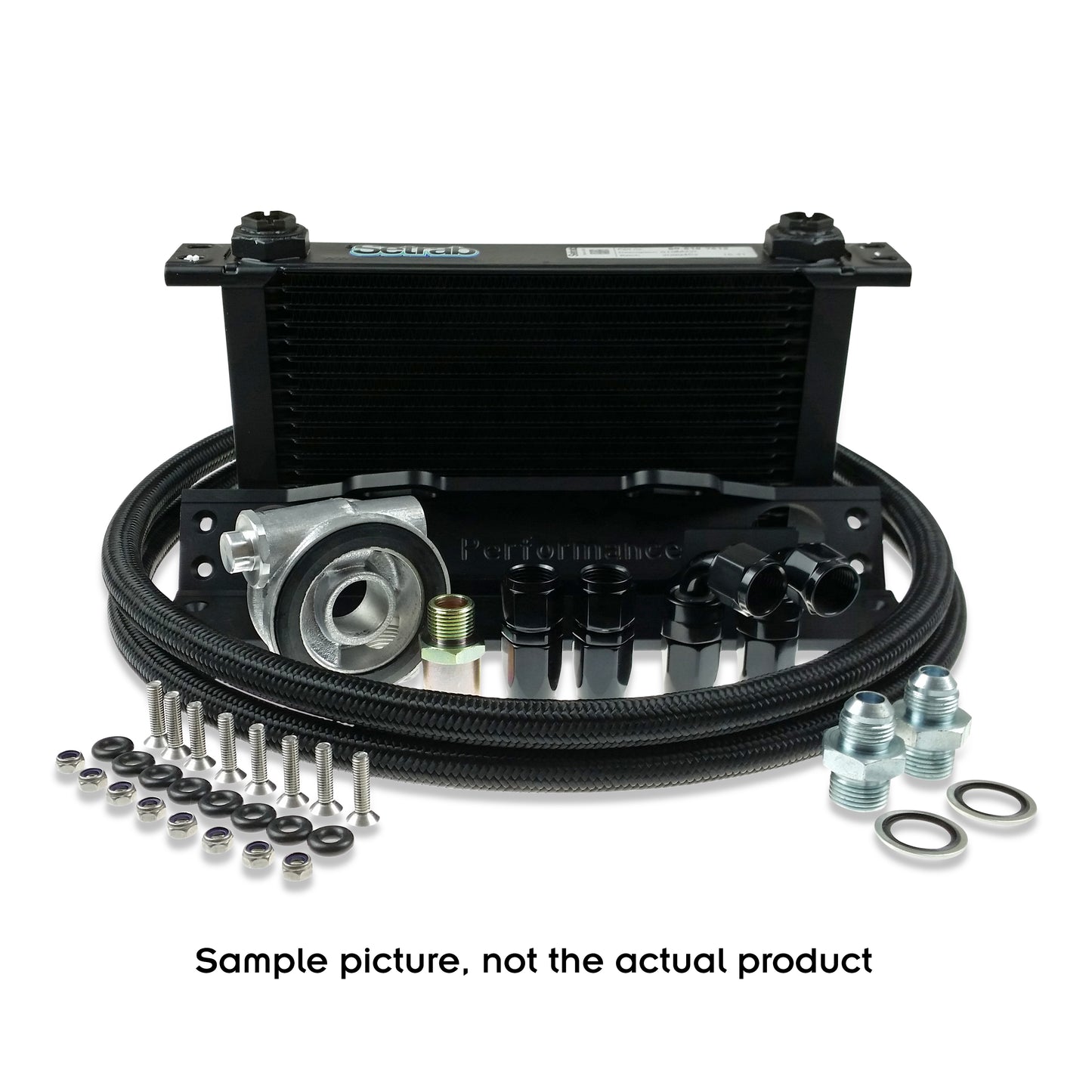 BMW E92 N54 Engines Oil Cooler Kit 25R HEL V2